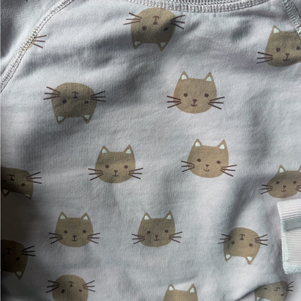 Hanna AndersonChild's Pink Cat Print Sweatshirt - Picture 2 of 3